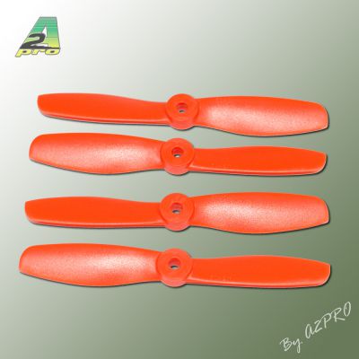 H�lice PTK fibre (2 paire CW+ CCW) 5x4,5 bullnose V2 orange