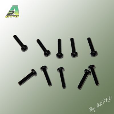 Vis TC nylon noir M3x15 (10pcs)