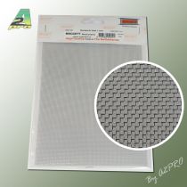 Grille acier inoxydable 200x140x0,80mm maille de 1,10mm