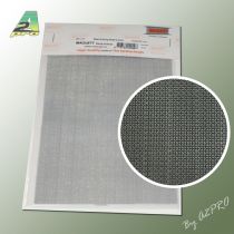 Grille acier galvanisé 200x140x0,44mm maille de 0,4mm