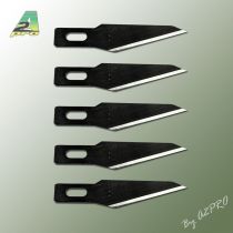 Lame droite pour couteau scalpel ø8 (5 pcs)