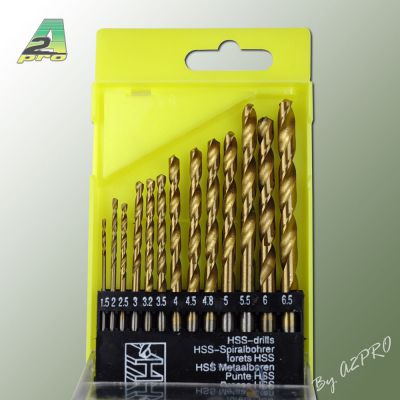 Set de for�ts �1,5-6,5mm (13 pcs)