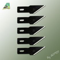 Lame droite courte pour couteau scalpel ø11 (5 pcs)