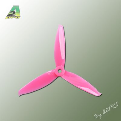 H�lice Gemfan tripale PC rose 5x5 (2 paires CW + CCW)