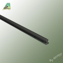Profilé styrène Rail Lg 1m x 1,80mm scale 0