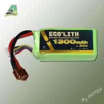 Eco'lith 1300mAh 30C 3S - 9130230