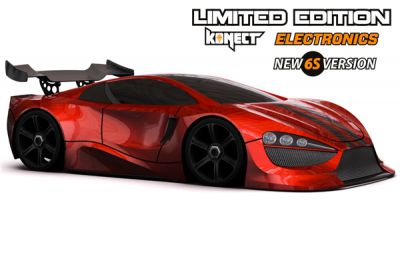 EPX2 GT 1/8 Brushless version 6s RTR Concept car Rouge