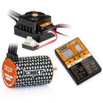 KN Combo B1 COMBO BRUSHLESS 50Amp WP + moteur 4P 3652SL 3500Kv +carte de prog 