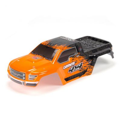 AR402208 Body Painted/Decal Orange GRANITE 4x4 BLX - HORIZON HOBBY - R�f�rence: ARAC3332