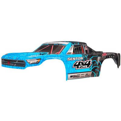AR402247 Body Pntd Decal Trim Blue Senton 4x4 Mega - HORIZON HOBBY - R�f�rence: ARAC3333