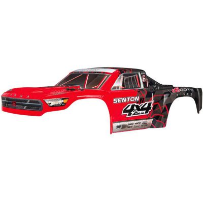 AR402251 Body Painted Decal Trim Red Senton  Mega - HORIZON HOBBY - R�f�rence: ARAC3334