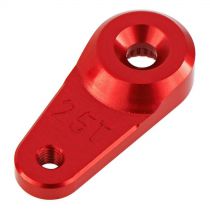 AR340102 Servo Horn Metal 25T Aluminum Red - HORIZON HOBBY - Référence: ARAC8871