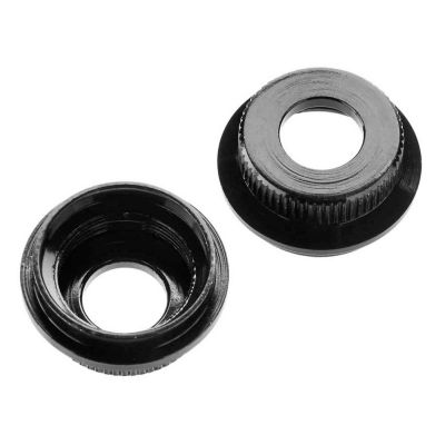 AR330205 Shock Cap Lower Aluminum Black (2) - HORIZON HOBBY - R�f�rence: ARAC9002