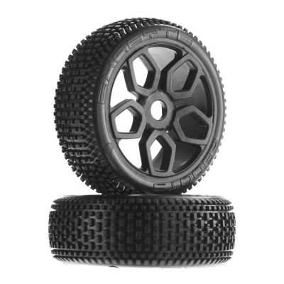 AR550027 Exabyte NB Buggy Tire Set Pre-glued - HORIZON HOBBY - R�f�rence: ARAC9439