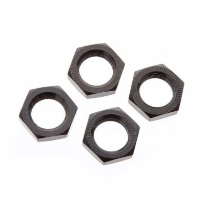 AR310449 Wheel Nut Aluminum 17mm Black (4) - HORIZON HOBBY - R�f�rence: ARAC9763