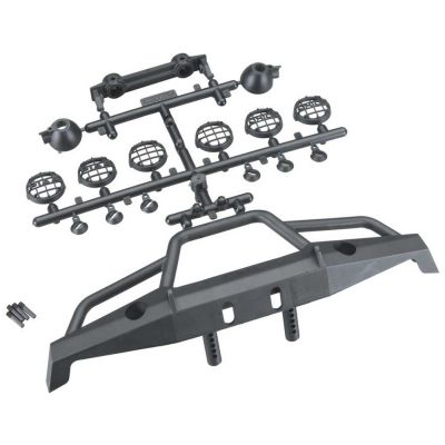 AX80039A 1/10 Front Plate Bumper Set - HORIZON HOBBY - R�f�rence: AXIC0039