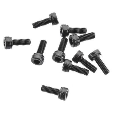 AXA084 Cap Head M3x8mm Black Oxide (10) - HORIZON HOBBY - R�f�rence: AXIC0084