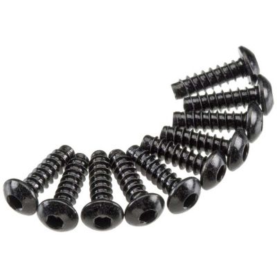 AXA435 Hex Tap Button Head M3x10mm Black (10) - HORIZON HOBBY - R�f�rence: AXIC0121