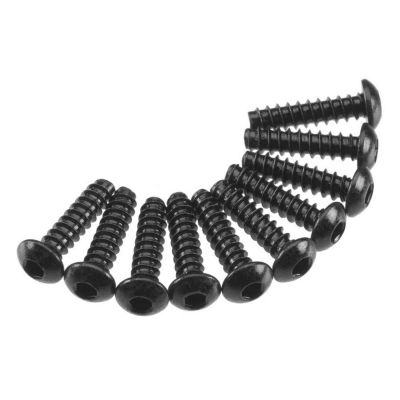 AXA436 Hex Tap Button Head M3x12mm Black (10) - HORIZON HOBBY - R�f�rence: AXIC0123