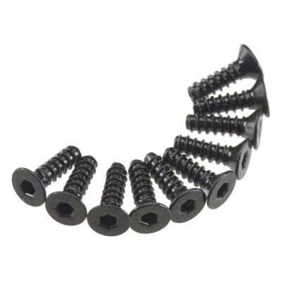 AXA465 Hex Socket Tap Flat Head M3x10mm Black (10) - HORIZON HOBBY - R�f�rence: AXIC0128