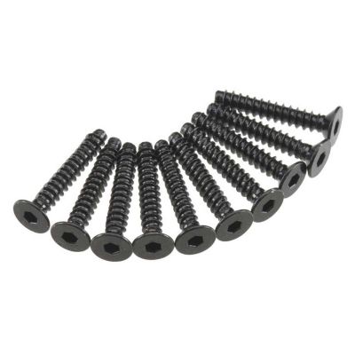 AXA468 Hex Socket Tap Flat Head M3x18mm Black (10) - HORIZON HOBBY - R�f�rence: AXIC0130