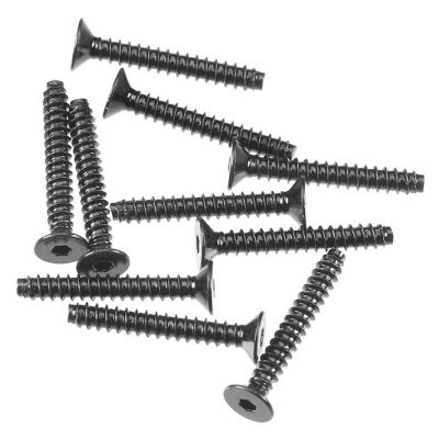 AXA0416 Hex Socket Tapping Flat Head Blk M2.6x18mm - HORIZON HOBBY - R�f�rence: AXIC0416