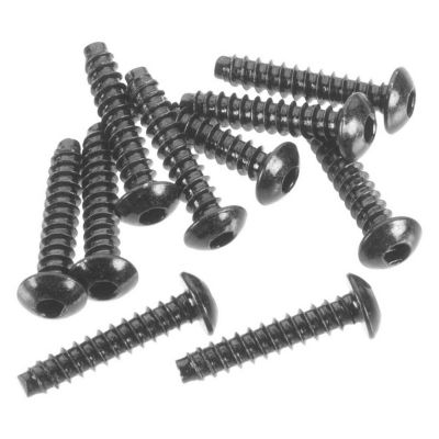 AXA0437 Hex Socket Tapping Button Head M3x15mm Blk - HORIZON HOBBY - R�f�rence: AXIC0437