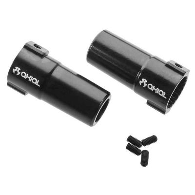 AX30789 Alum Straight Axle Hub Carrier (2) - HORIZON HOBBY - R�f�rence: AXIC0789