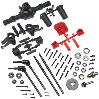 AX31438 AR44 Locked Axle Set Front/Rear Complete - HORIZON HOBBY - R�f�rence: AXIC1438
