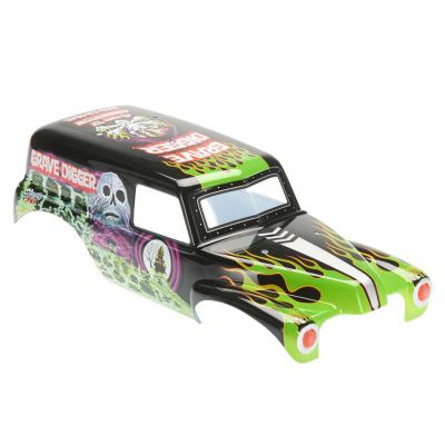 AX31459 Grave Digger Monster Truck Printed Body - HORIZON HOBBY - R�f�rence: AXIC1459