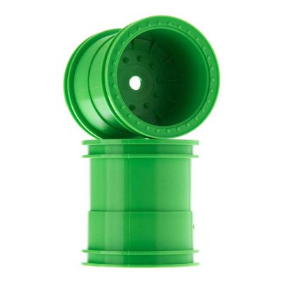 AX31461 2.2 Monster Truck Wheels 63mm Green (2) - HORIZON HOBBY - R�f�rence: AXIC1461