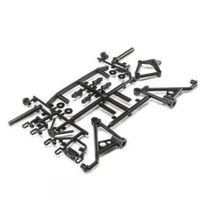 AX31550 Rear Body Post Set SCX10 II - HORIZON HOBBY - R�f�rence: AXIC1550
