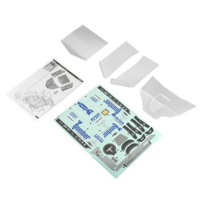 AX31327 Bomber Body .040 Clear RR10 - HORIZON HOBBY - R�f�rence: AXIC3327