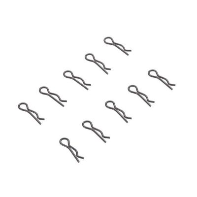 AX31374 3mm Body Clip Black (10) - HORIZON HOBBY - R�f�rence: AXIC3374