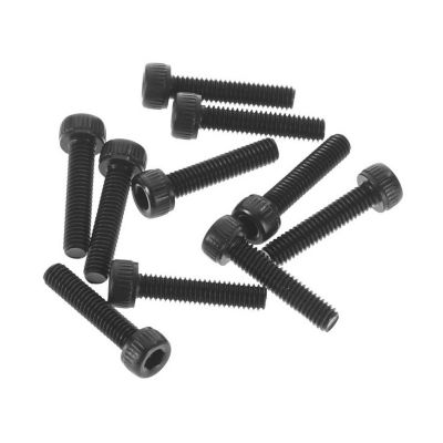 AX31398 M2.6x12mm Cap Head Screw Black (10) - HORIZON HOBBY - R�f�rence: AXIC3399