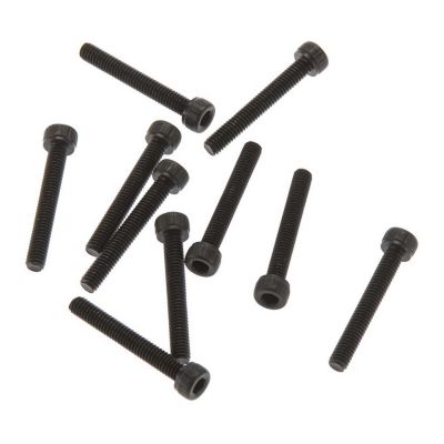 AX31399 M2.6x18mm Cap Head Screw Black (10) - HORIZON HOBBY - R�f�rence: AXIC3400