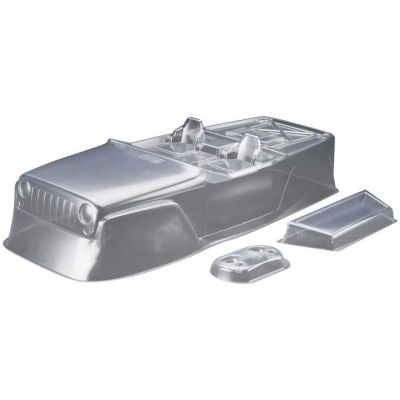 AX04038 Jeep Wrangler Race Body .40 Clear - HORIZON HOBBY - R�f�rence: AXIC4038