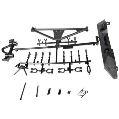 AX80126 RrBumper/TireCarrierSCX10/Poison Spyder/JK - HORIZON HOBBY - R�f�rence: AXIC4349