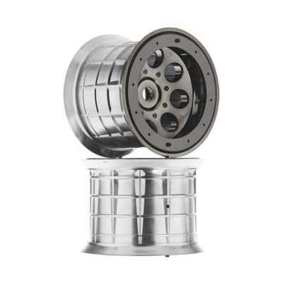 AX8017 Oversize Beadlock 8-Hole Wheel 17mm Blk Chr - HORIZON HOBBY - R�f�rence: AXIC8017