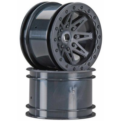 AX08135 2.2 Rebel Wheels 41mm Wide Black (2) - HORIZON HOBBY - R�f�rence: AXIC8135