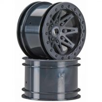 AX08135 2.2 Rebel Wheels 41mm Wide Black (2) - HORIZON HOBBY - Référence: AXIC8135