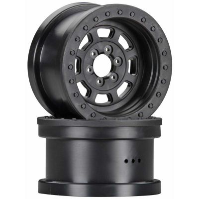 AX08141 2.2 Trail Ready HD Series Wheels Black (2) - HORIZON HOBBY - R�f�rence: AXIC8141