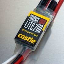 PHX EDGE LITE 200  - 25V 200 AMP ESC WITH 5 AMP BEC - HORIZON HOBBY - Référence: CSE010010900