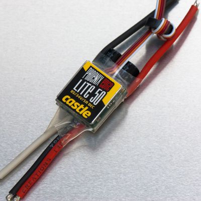 PHX EDGE LITE 50 - 34V 50AMP BL ESC WITH 5 AMP BEC - HORIZON HOBBY - R�f�rence: CSE010011300
