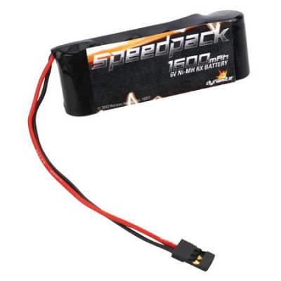 Pack d'accu de r�ception 5 �lem, � plat 6V 1600mA - HORIZON HOBBY - R�f�rence: DYN1452