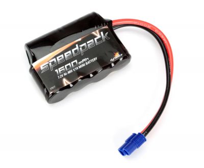 Batterie 7.2V 1600mA NiMH, prise EC3 pour Mini 1/18 - HORIZON HOBBY - R�f�rence: DYN1468