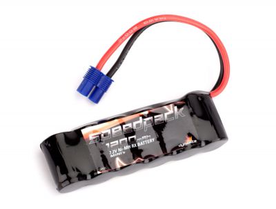 Accus 7.2V 1200mAh Ni-MH en long avec EC3: Minis 1/18 - HORIZON HOBBY - R�f�rence: DYN1473
