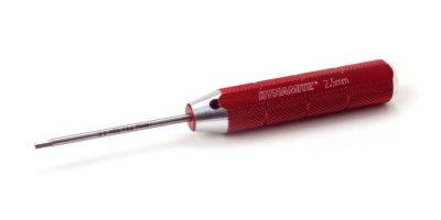 Tournevis hexagonal forg�, Rouge: 2.5mm - HORIZON HOBBY - R�f�rence: DYN2902