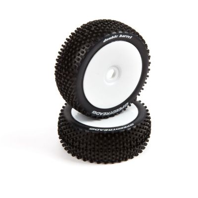 Speed Treads -Pneus Buggy 1/8 Vigilante mont�s sur jantes (2) - HORIZON HOBBY - R�f�rence: DYN8267
