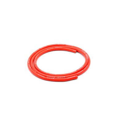 C�ble silicone section 10mm�, longueur 76mm, rouge - HORIZON HOBBY - R�f�rence: DYN8865